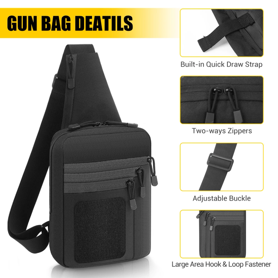 CAOX Tactical Pistol Gun Bag C – Edc Carry Pouch recenzja i cena