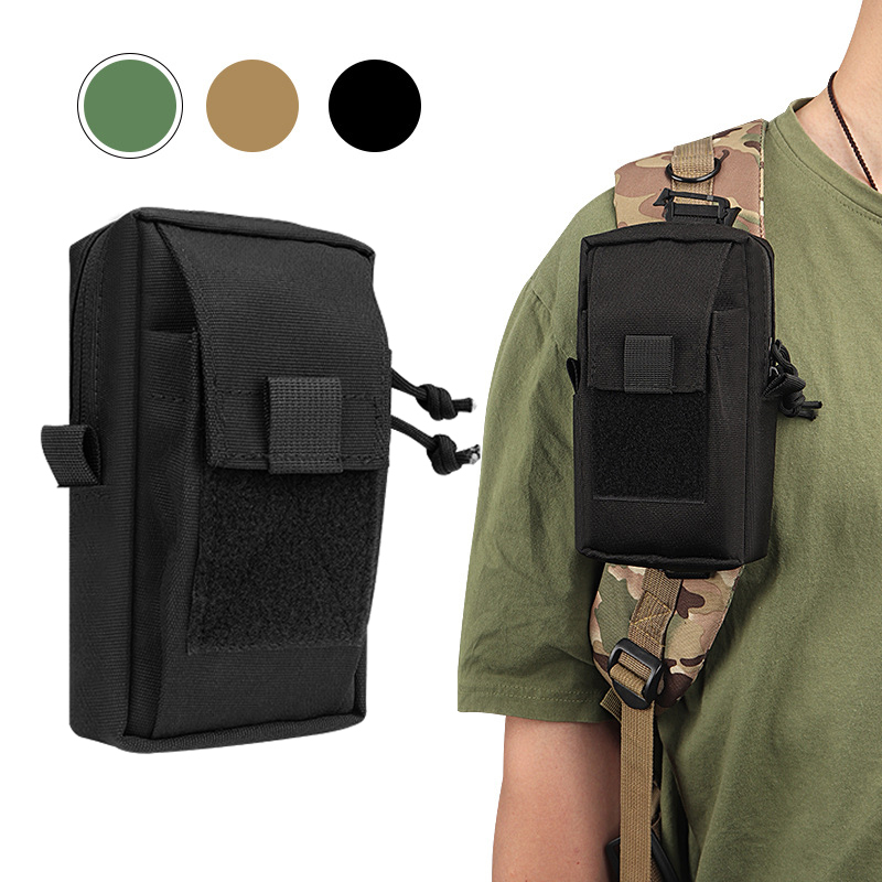 Molle Backpack Strap Bag Phone – Edc Carry Pouch recenzja i cena