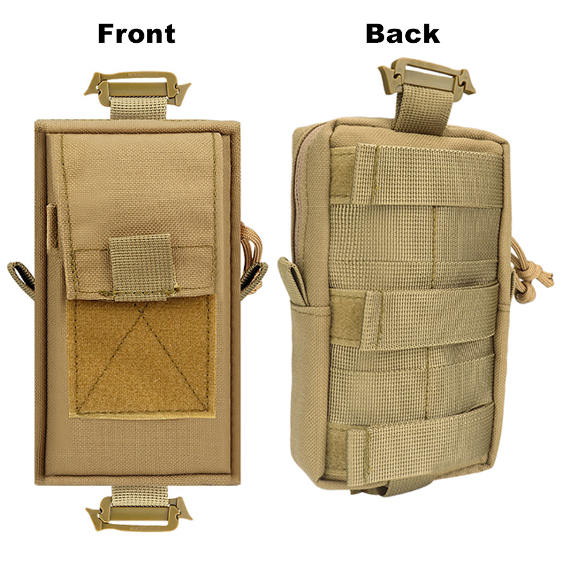 Molle Backpack Strap Bag Phone – Edc Carry Pouch recenzja i cena
