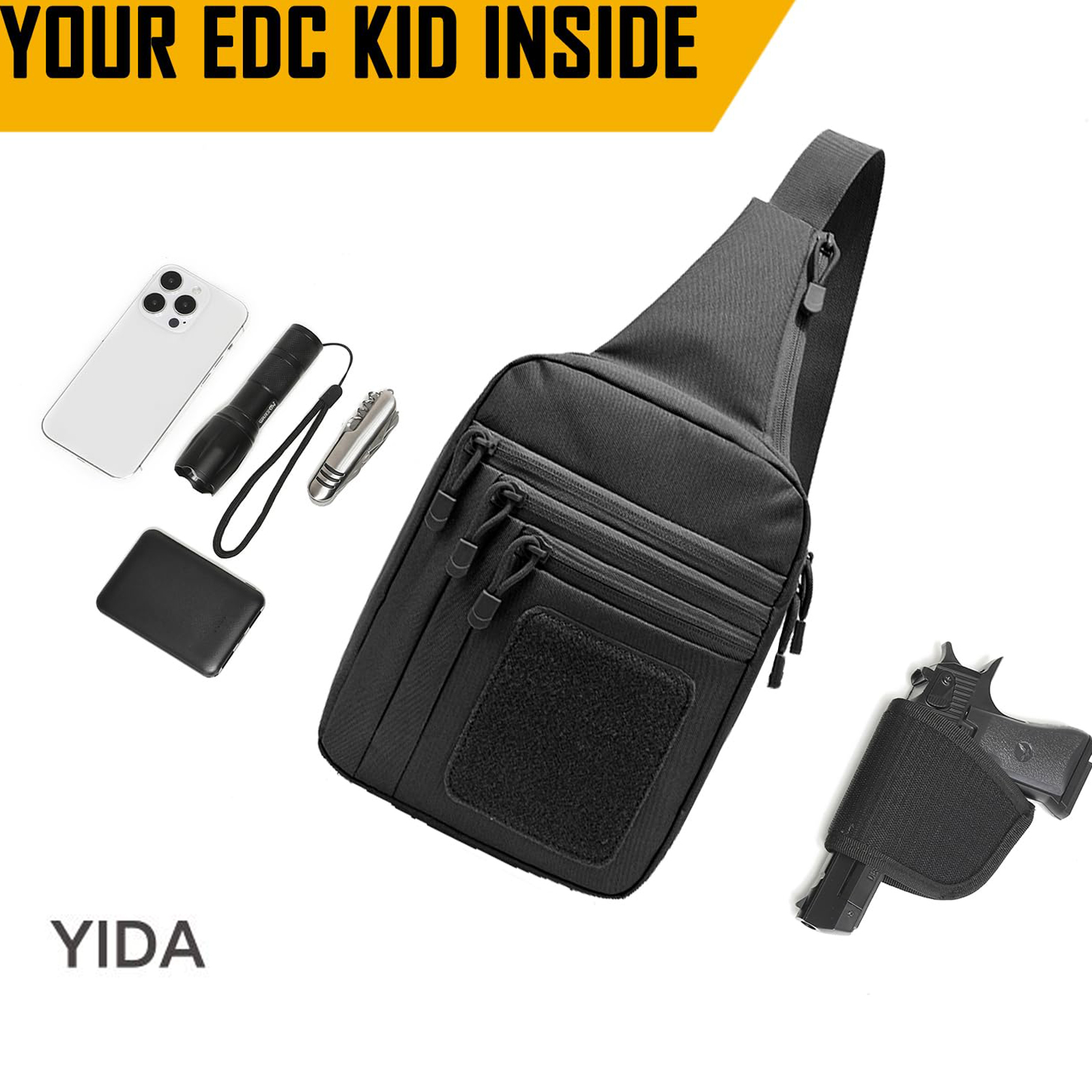 Concealed Carry Crossbody Bag  – Edc Carry Bag For Men recenzja i cena