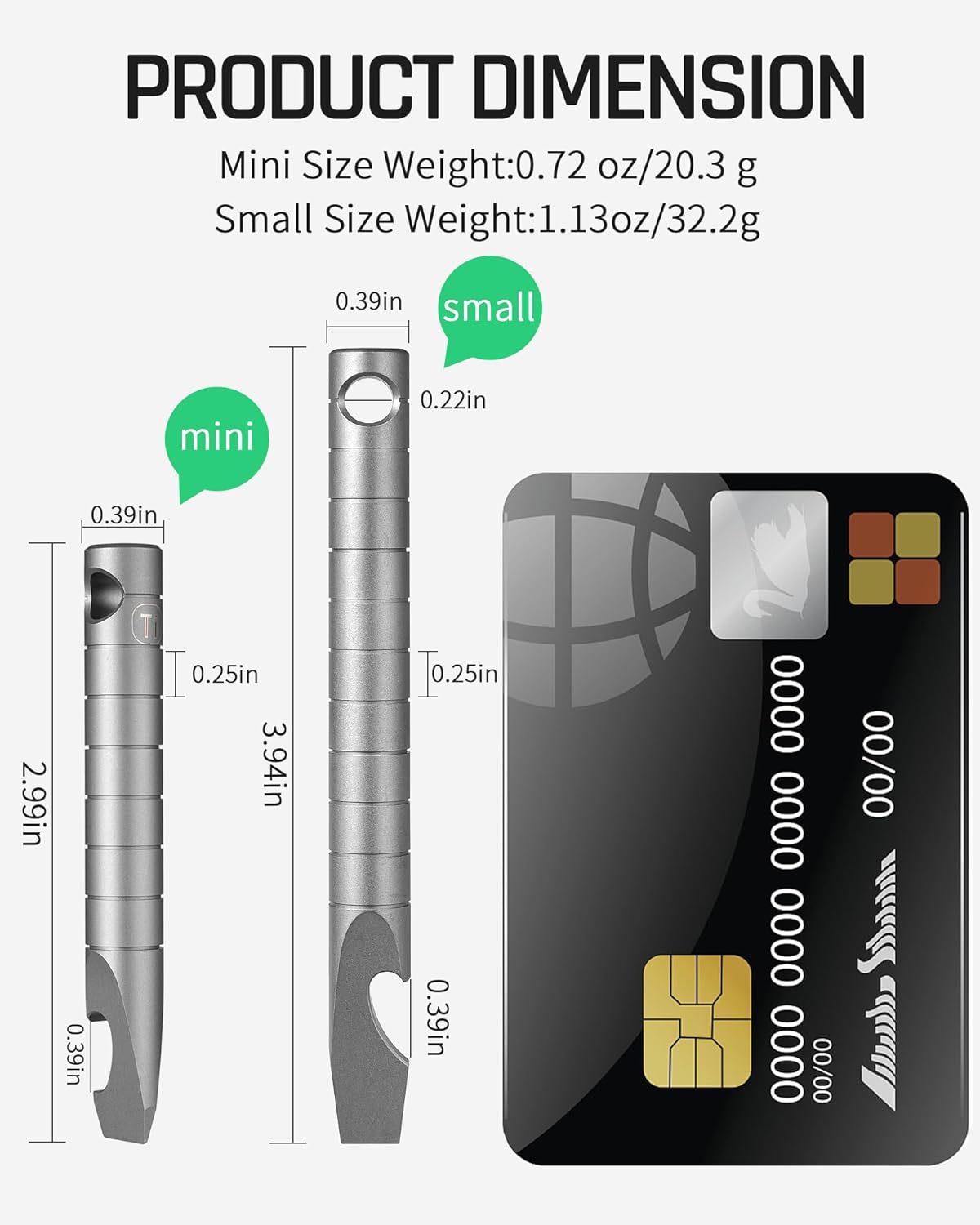 TISUR Titanium EDC Pry Bar, Ke – Titanium Pry Bar recenzja i cena