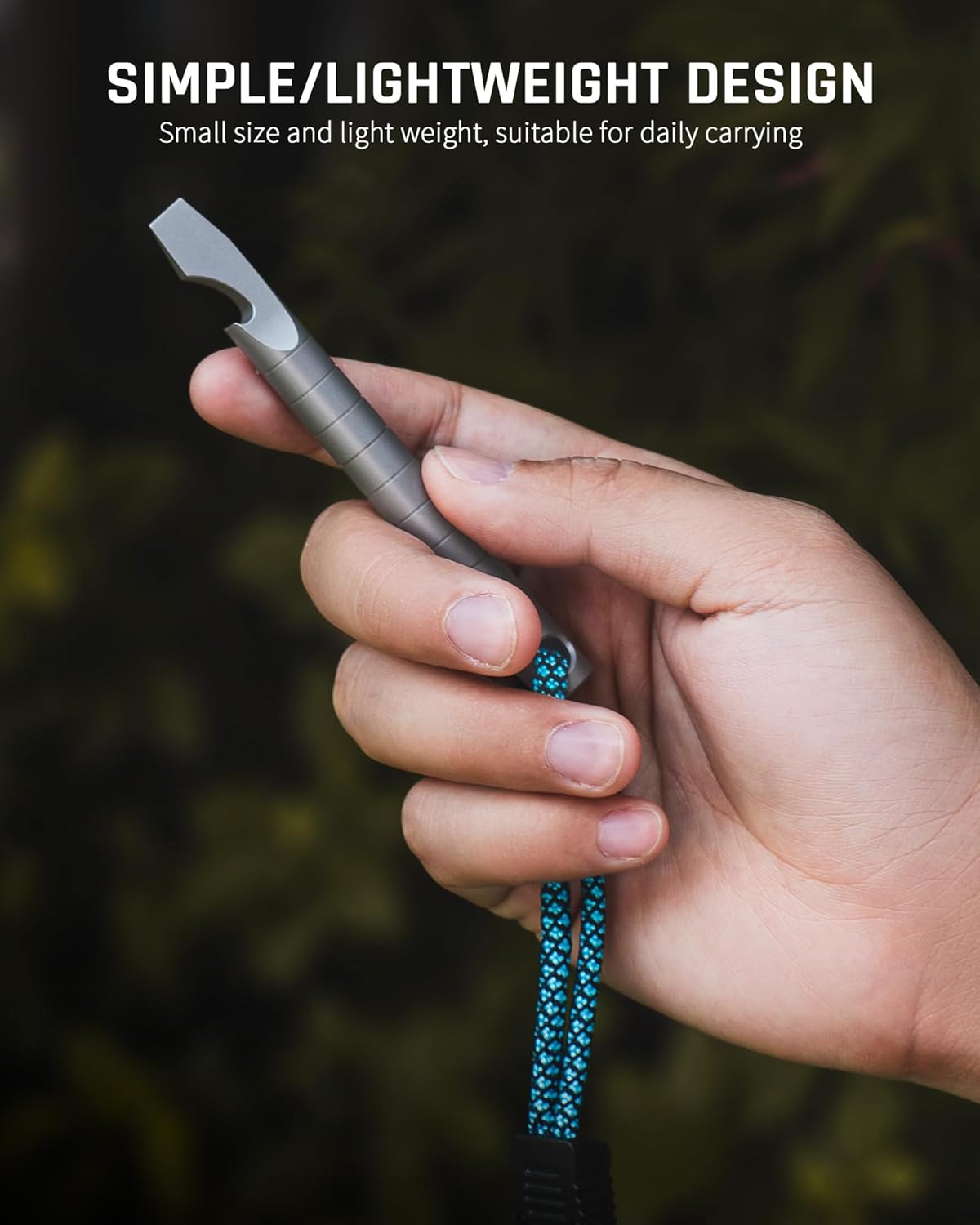 TISUR Titanium EDC Pry Bar, Ke – Titanium Pry Bar recenzja i cena